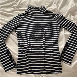 Striped Tory Burch turtleneck